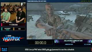 GDQ @ PAX WEST 2025 Call of Duty World at War (unrestricted) by ericg08
