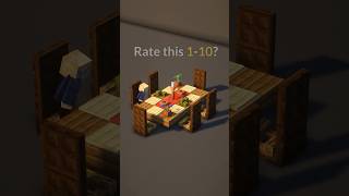 Dining Table in Minecraft🍗