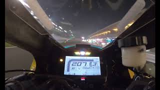 Suzuki GSXR-1000 Onboard by Night at Le Mans | Gamarino