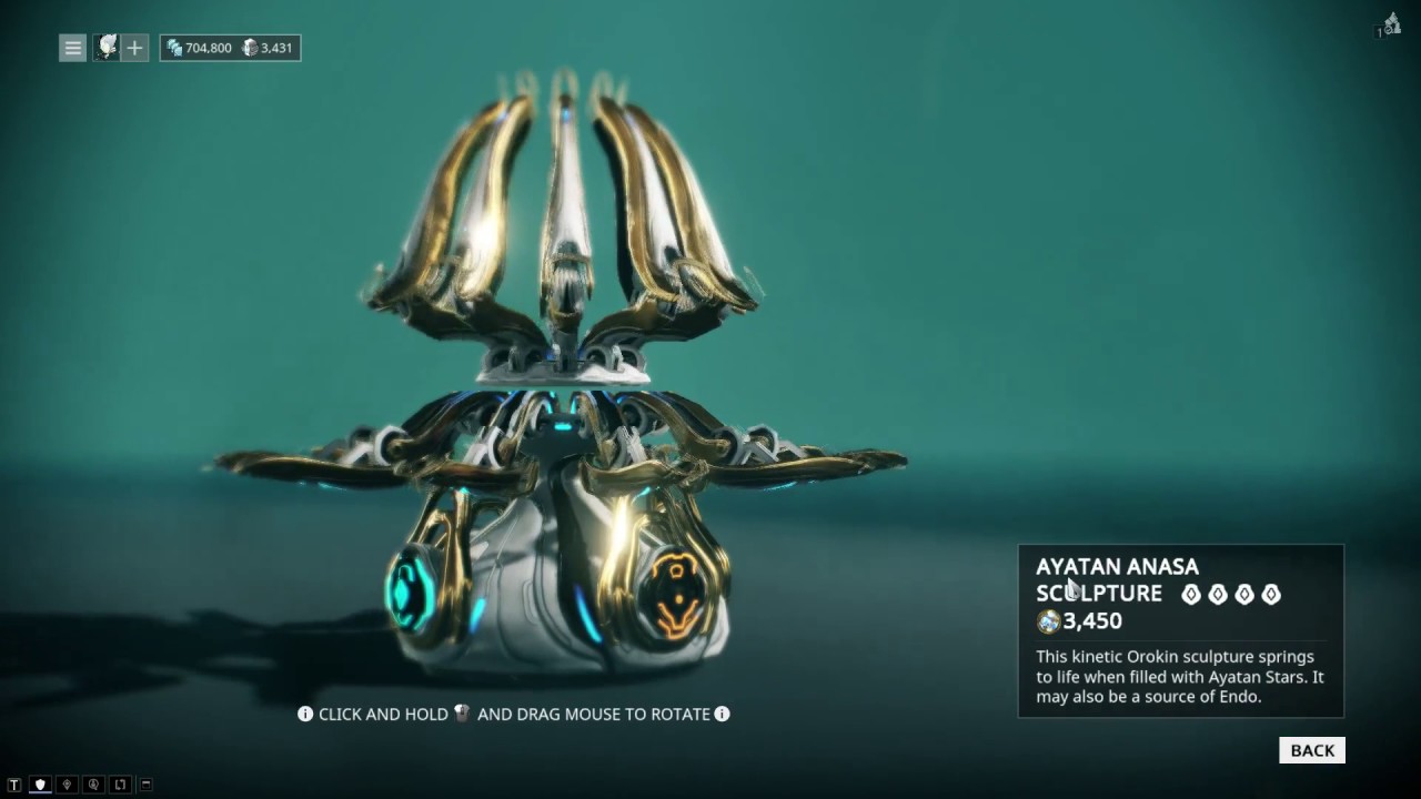 Warframe 18.000 Endo in one week Ayatan treasures beginners guide