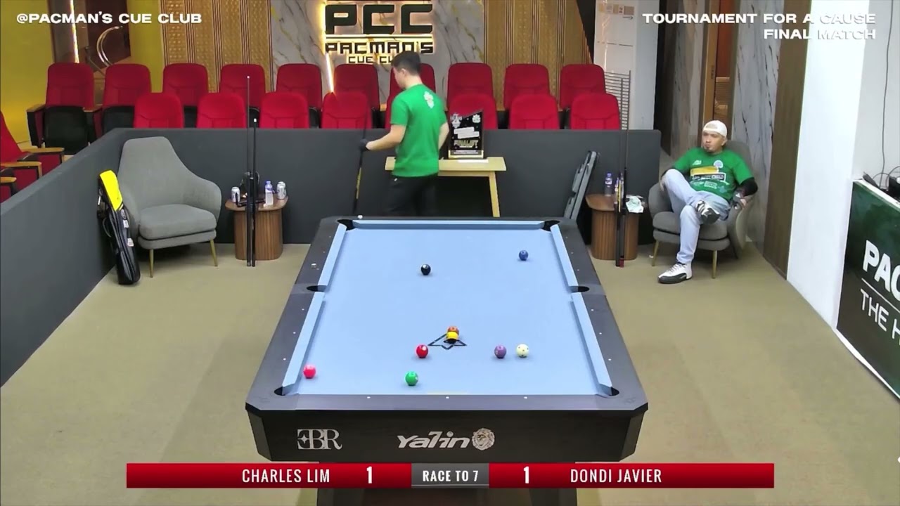 Image of video the Pacman's Cue Club / PEBA Tournament For A Cause Finals 8