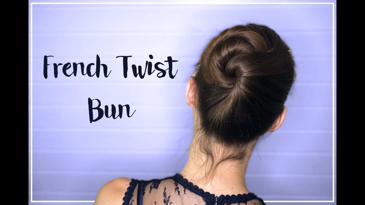 Image result for French twist bun in a minute