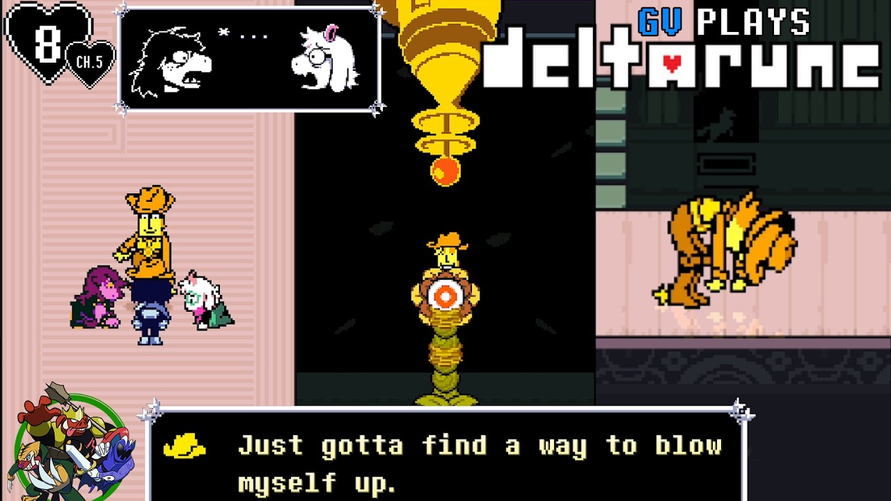 The Funniest Joke! Yellow's Punishment! (Episode 8) Deltarune: Chapter 5