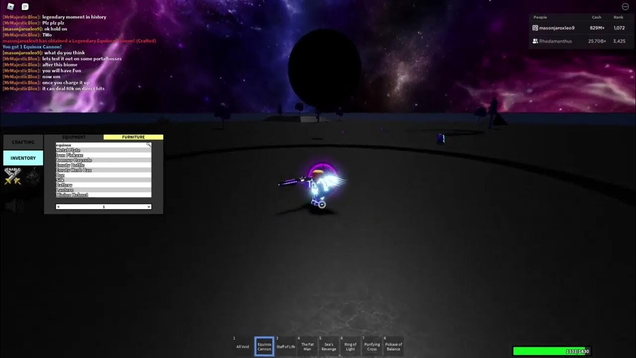 Balanced Craftwars Overhaul First Equinox Weapon! YouTube