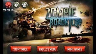Zombie Road kill | Zombie android game | Game playing live | Gamesfliq screenshot 2