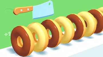 Slice Master Game! Very Satisfying and Relaxing ASMR Slicing Video