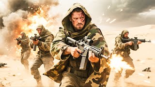 Special forces are rescuing hostages in the desert，destroy the hideout of terrorists !