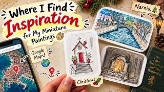 Where I Find Inspiration 🎨 (Christmas, Narnia + Google Maps!)