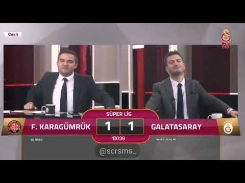 Fatih Karagümrük 2-1 Galatasaray GS TV Gol anı