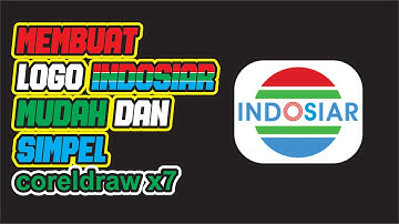 GAMPANG !!Tutorial Membuat Logo Indosiar dengan CorellDraw