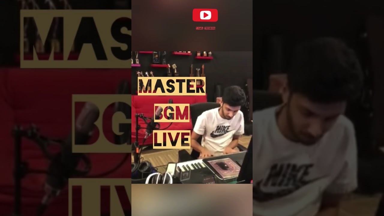 Master BGM live Ft Anirudh 