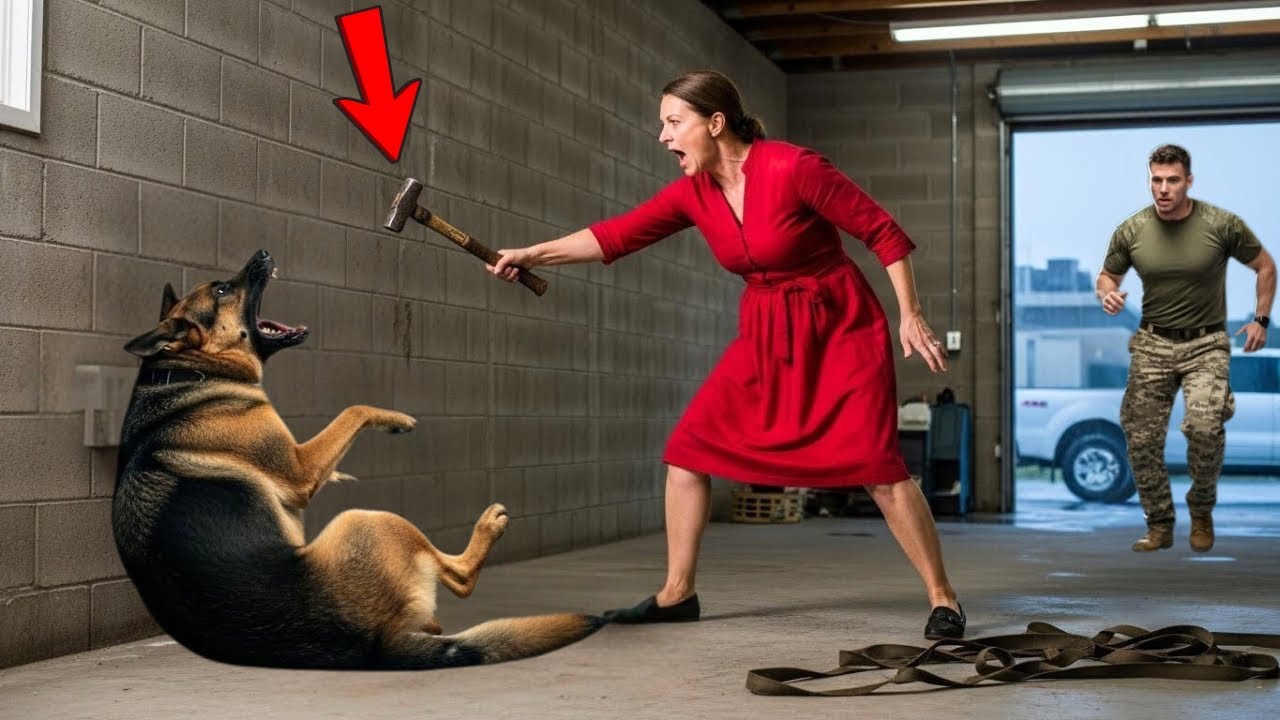 A Cruel Manager Tortured a Retired War Dog — Until a Navy SEAL Broke the Door
