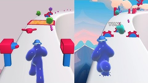 Blob runner 😢😓  All Levels Gameplay  Android , iOS  part 42