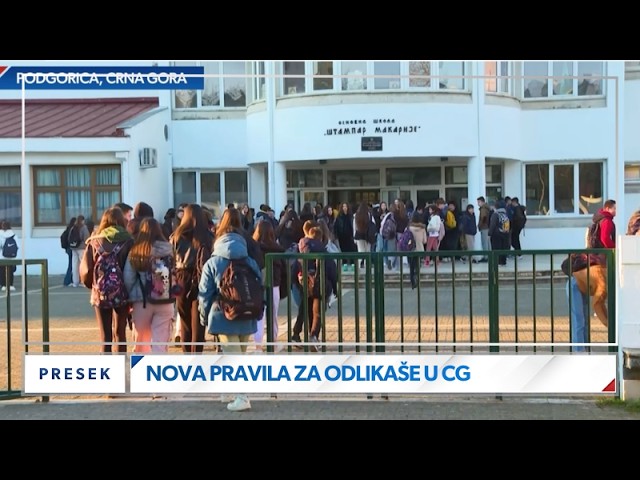 Crna Gora pooštrava pravila za diplomu "Luča" za odlične učenike