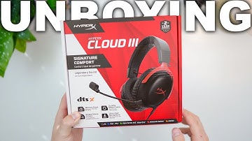 HyperX Cloud III Gaming Headset Unboxing