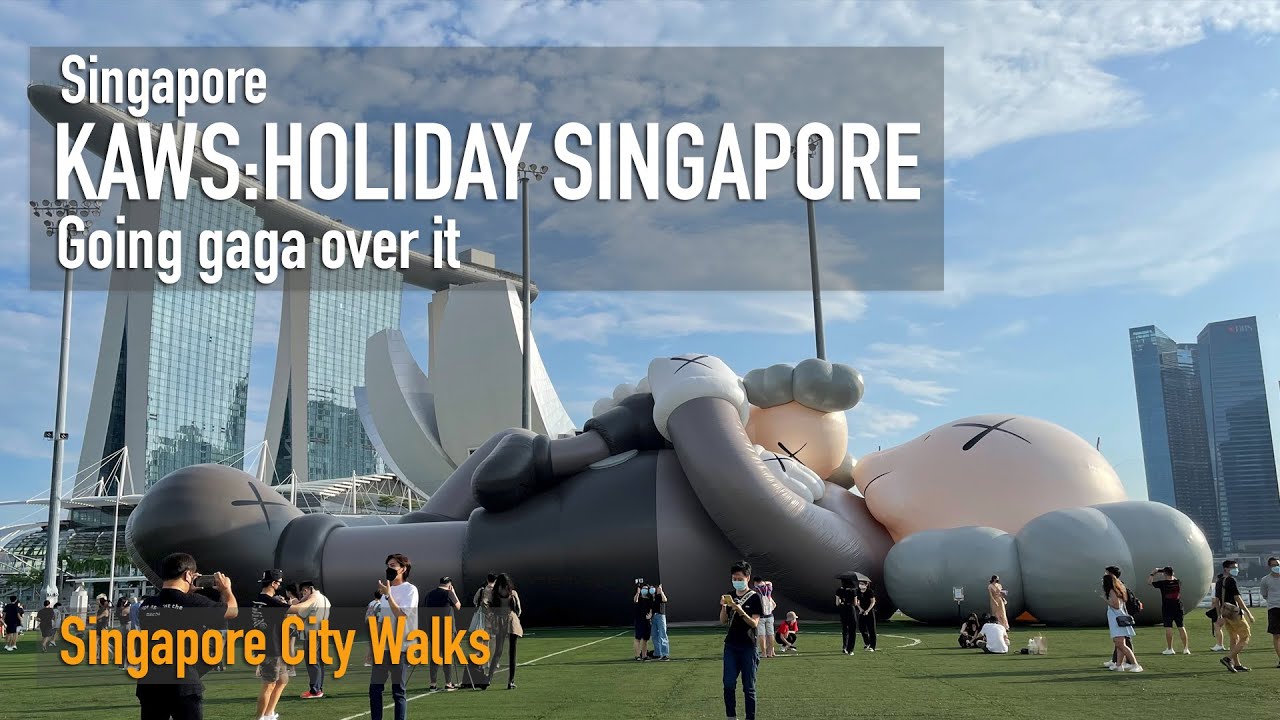 KAWS Holiday Singapore Black - YouTube