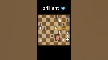 brilliant move chess #chess #chesscom #chesstactics