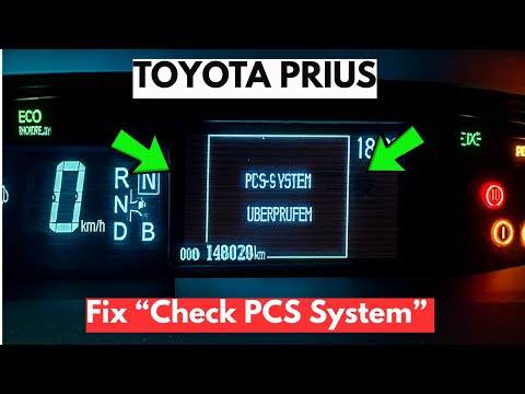 How To Fix "Check PCS System" Warning In Toyota Prius?