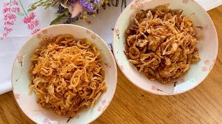 Fried Shallots 炸葱头 2 Versions