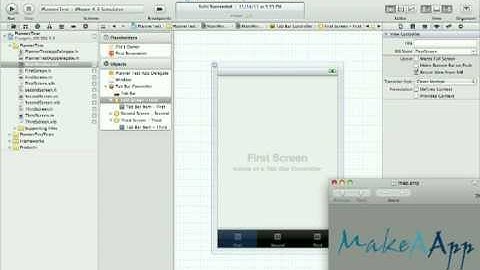 Xcode 4 Tutorial by MakeAApp.net