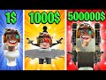 LA SKIBIDI TOILET PIÙ COSTOSA! EVOLUZIONE DEGLI SKIBIDI IN ROBLOX