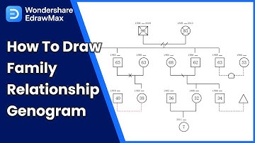 Genogram Tutorial: How to draw a Family Relationship Genogram