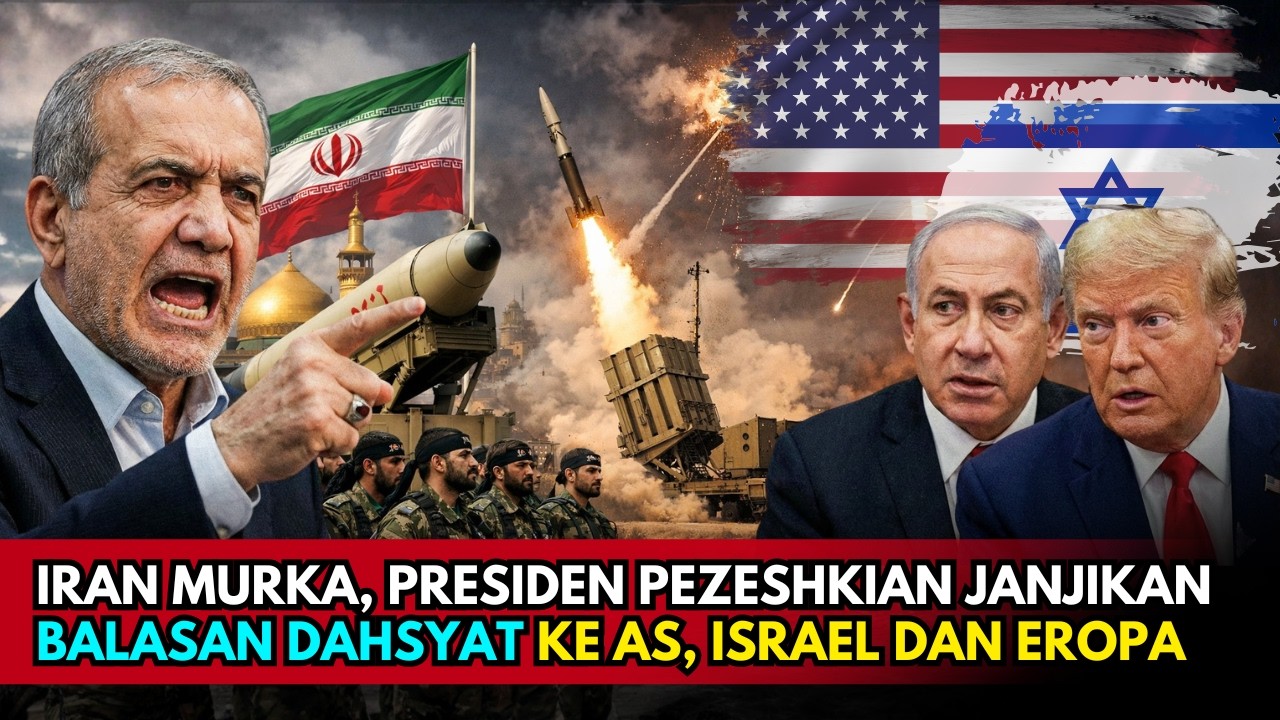 Iran Nyatakan Perang Skala Penuh Balasan Besar ke AS Israel dan Eropa Tinggal Waktu