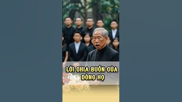 MẪU PHÁT BIỂU CHIA BUỒNCỦA DÒNG HỌ TẠI TANG LỄ#daotaokynangsankhau #mauphatbieutangle