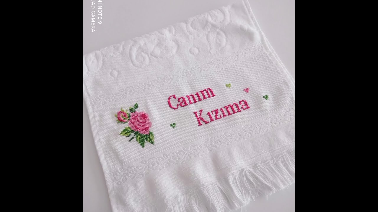 kanaviçe havlu. çeyiz. #kanaviçe #etamin #etaminhavlu .