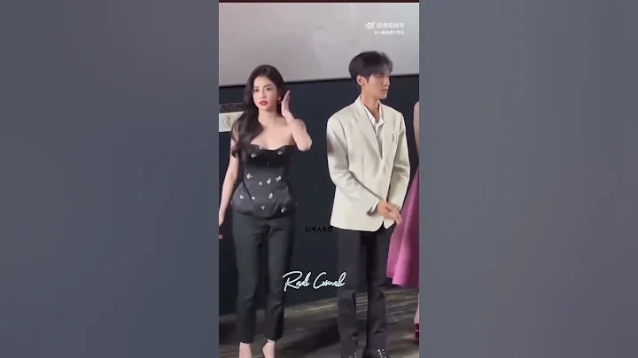 Bai Lu& Luo Yunxi - press conference’ Till the end of the moon ‘