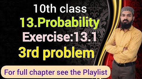 13.Probability Ex:13.1(3rd problem)SSC,CBSE Telangana  10th class