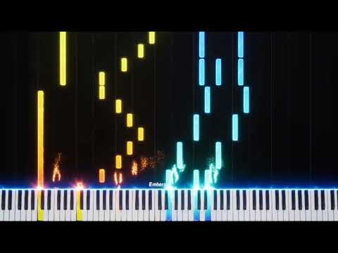 Tony Ann Four Letters 105 keys Piano Tutorial #piano #tutorial