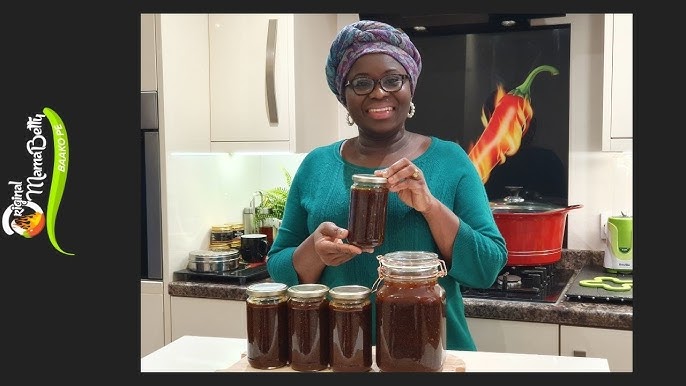 The Hirshon Ghana Black Chili Sauce - Shito - ✮ The Food Dictator ✮
