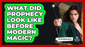 What Did Prophecy Look Like Before Modern Magic? - The Wizarding Realm
