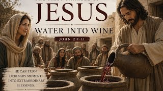 The First Miracle of Jesus | Water Into Wine at Cana | John 2:1-11