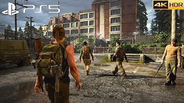 The Last of Us 2 Remastered (PS5) Seattle Day 1 - The Forward Base Walkthrough (4K HDR)