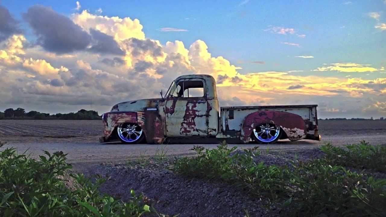 Air Ride Patina Truck Bagged Demo Sickest