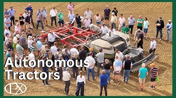 The Future of Farming? Agxeed Autonomous Tractor in Action