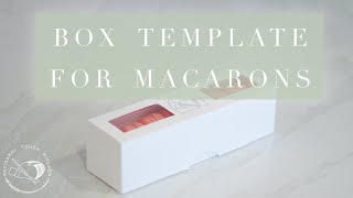 How to make a customizable macaron box with your Cricut Maker | Artisanal Touch Kitchen