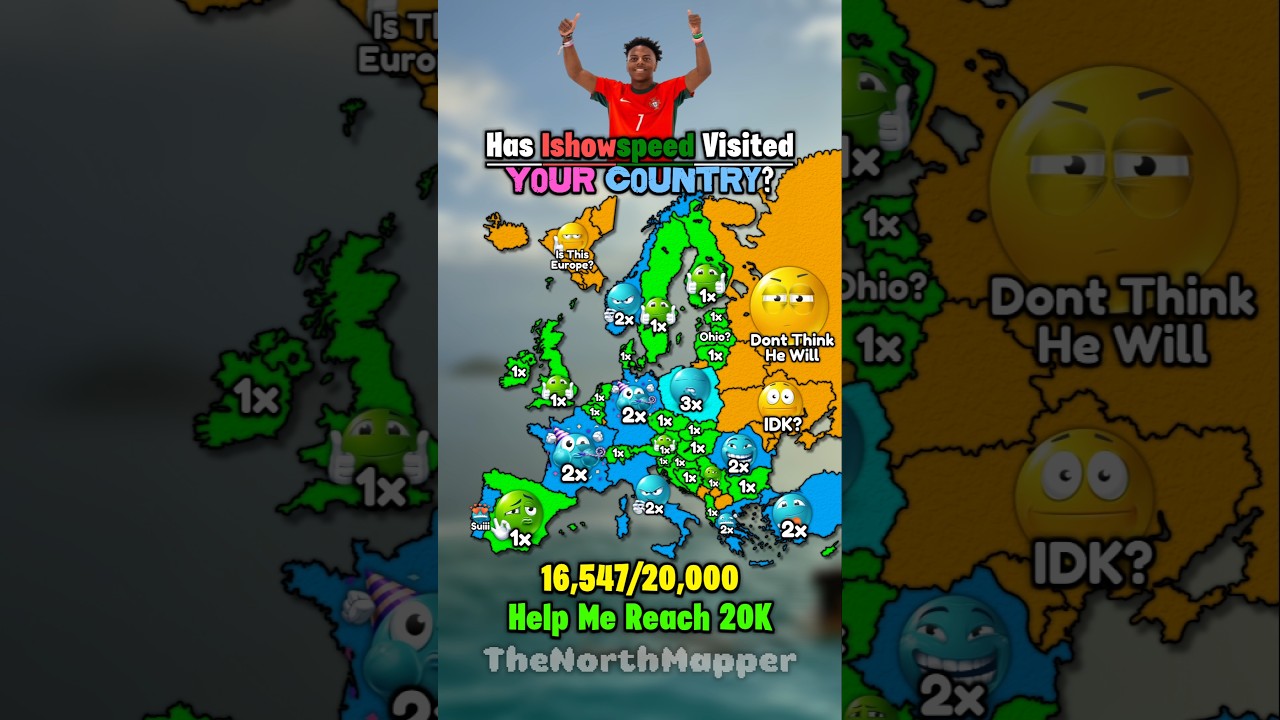 has Speed visited your country? 