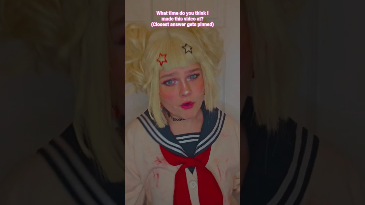 #cosplay #trending #viral #relatable #fyp #toga ##mha #myheroacademia #anime #animecosplay #drama