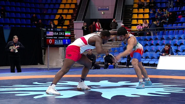 FS   86 kg   USA RICHARD PERRY 4 IRI KAMRAN GHASEM...