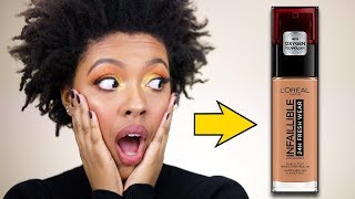 New Loreal Infallible 24Hr Fresh Wear Foundation Demo First Impressions
