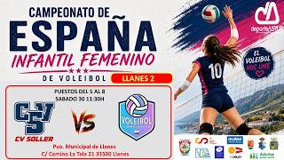 📍Llanes.2🟩CVS Fuster Can V Sòller 🆚 Club Voleibol Torrelavega🏆Cto España voleibol Inf Fem Llanes26