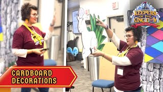 How to Easily Make Cardboard Decorations! | Keepers of the Kingdom VBS