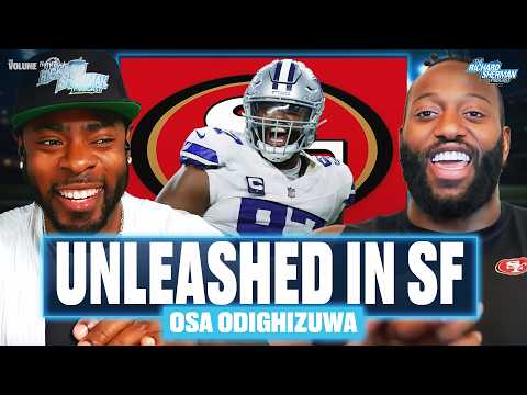 Osa Odighizuwa REACTS to Cowboys-49ers trade, why 2026 will be his best season yet | Richard Sherman