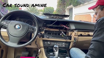 How to install radio android BMW F10 serie 5