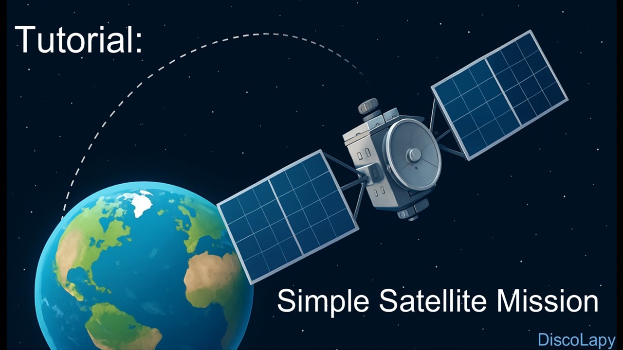 Satellite Mission Simulation Tutorial | SSO Orbit with Free Tools