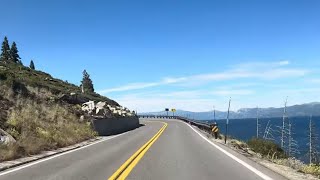 DRIVE to EMERALD BAY STATE PARK at LAKE TAHOE, CA for SUNSET!