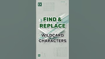 Find WILDCARD Characters in ANY Excel String FAST! #shorts